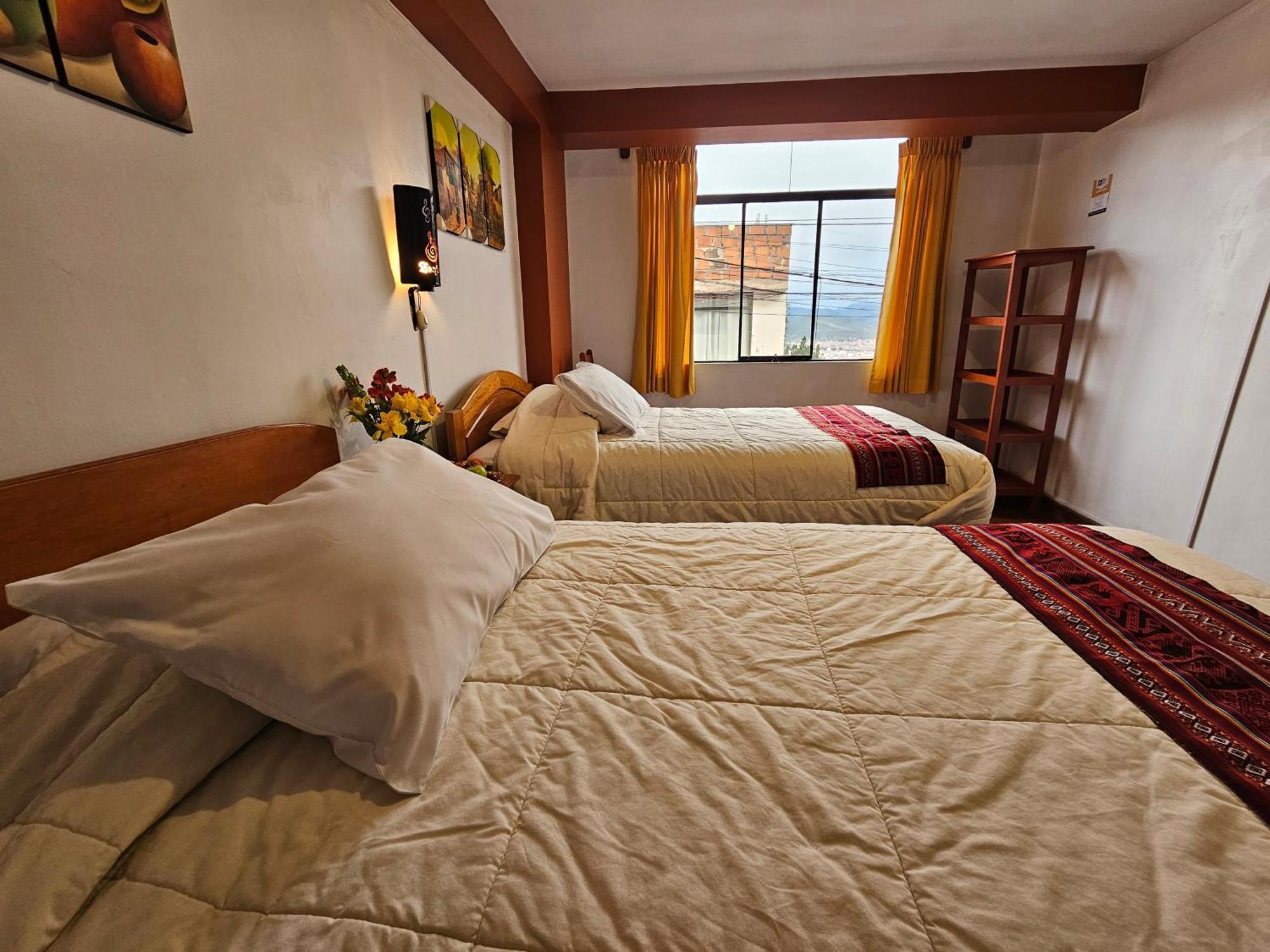 Hostal Con Vista A La Ciudad Santa Ana Куско Екстер'єр фото