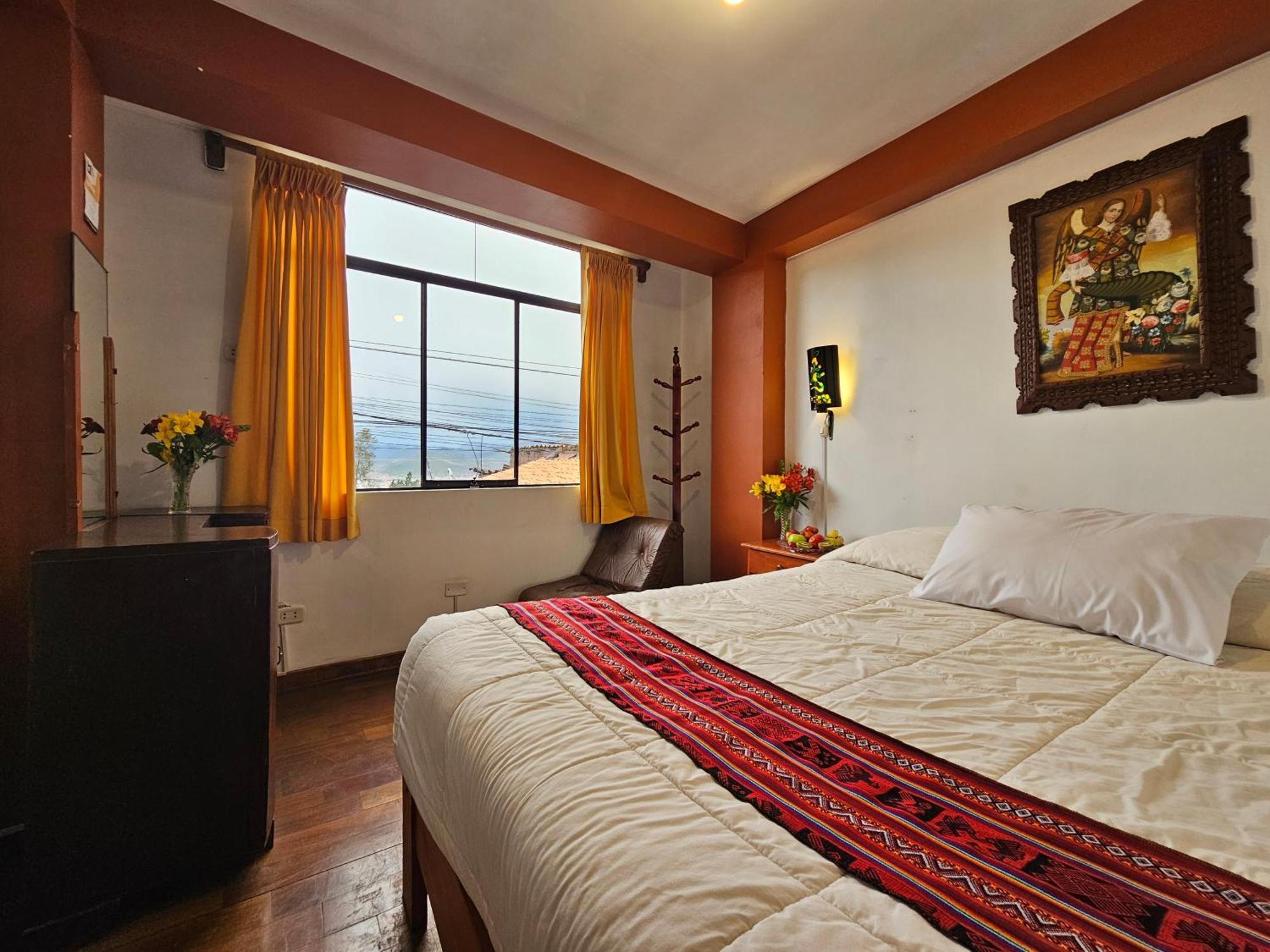 Hostal Con Vista A La Ciudad Santa Ana Куско Екстер'єр фото