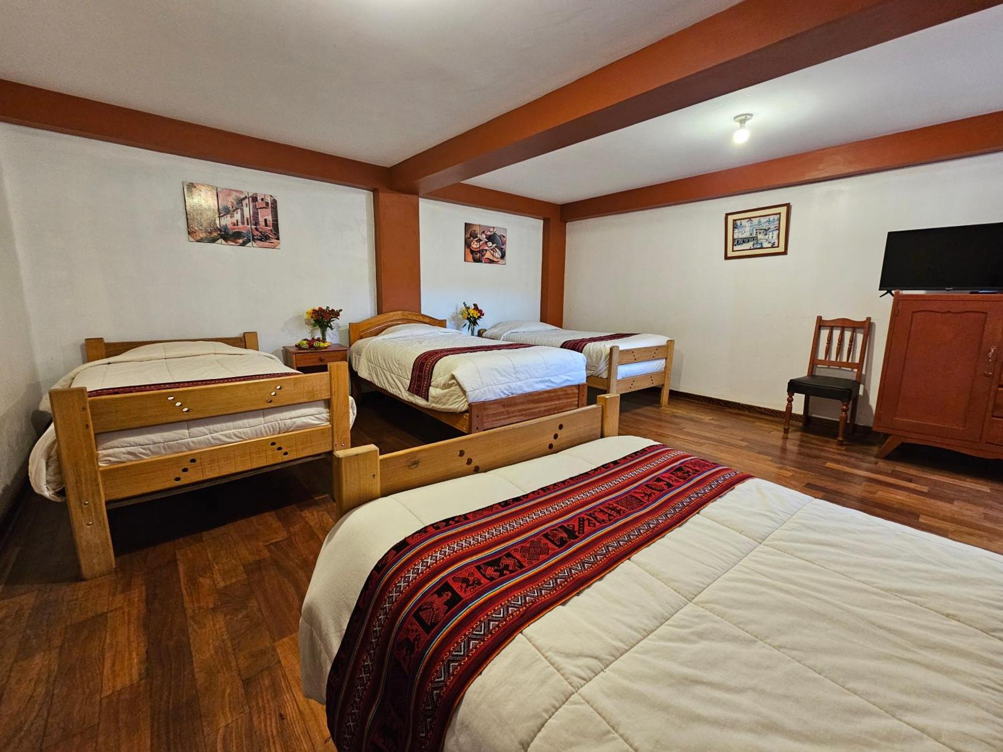 Hostal Con Vista A La Ciudad Santa Ana Куско Екстер'єр фото