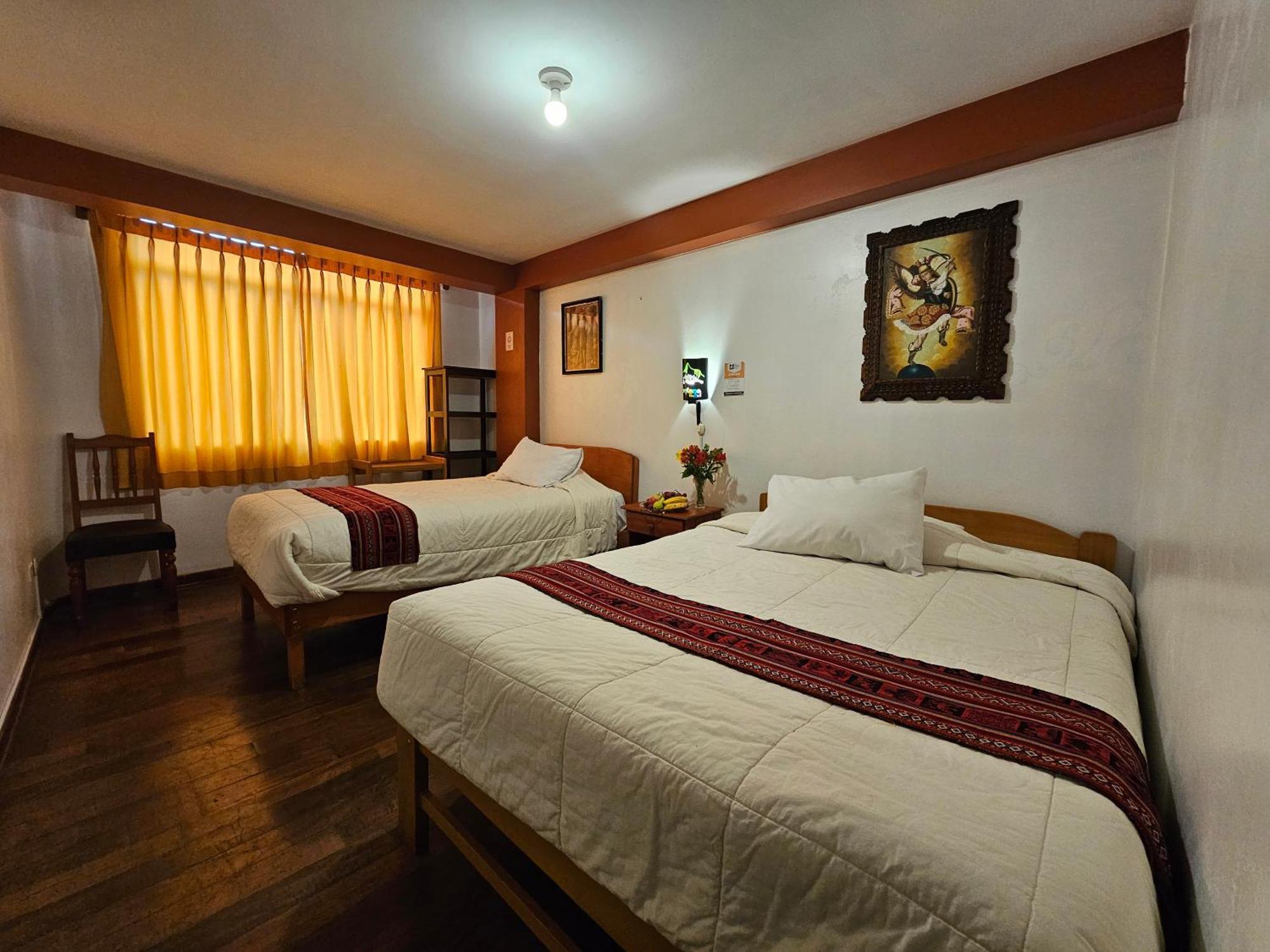 Hostal Con Vista A La Ciudad Santa Ana Куско Екстер'єр фото